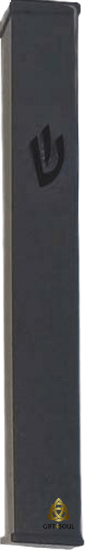 HA4181 3 4187 9 בית מזוזה אלומיניום אנודייז שחור מט