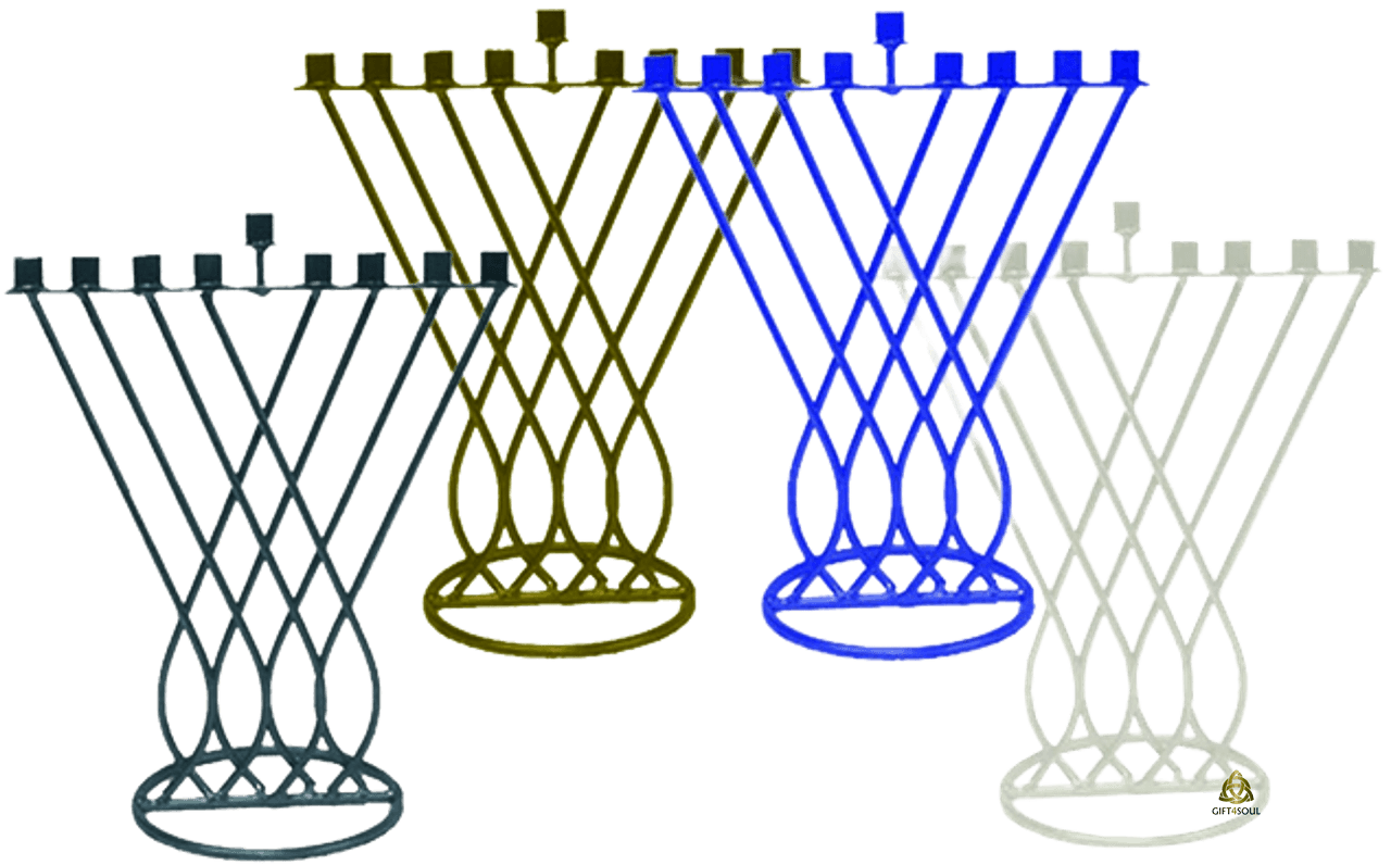 דוגמאות נוספות של חנוכיות לא יקרות