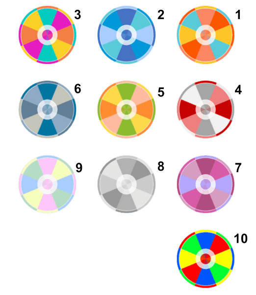  משימות על הבר בעיצוב אישי סגנון אייקונים בחירת צבעים