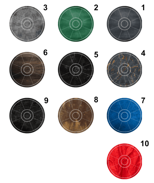  משימות על הבר בעיצוב אישי סגנון לוח וגיר בחירת צבעים