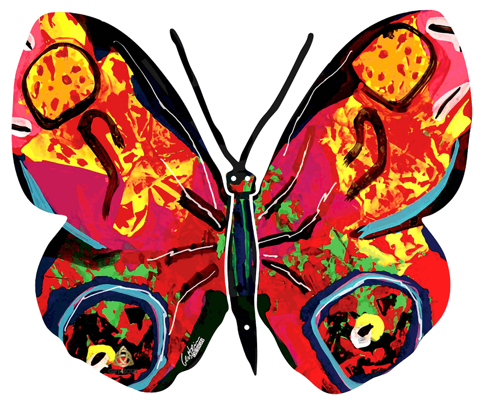  גרשטיין David Gerstein דגם יצירה פרפר ציונה Tsiona Butterfly2