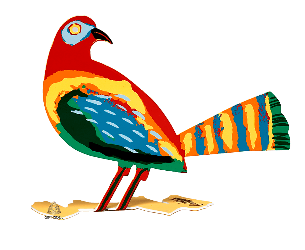  גרשטיין David Gerstein צד א ציפור עכו Acre Bird
