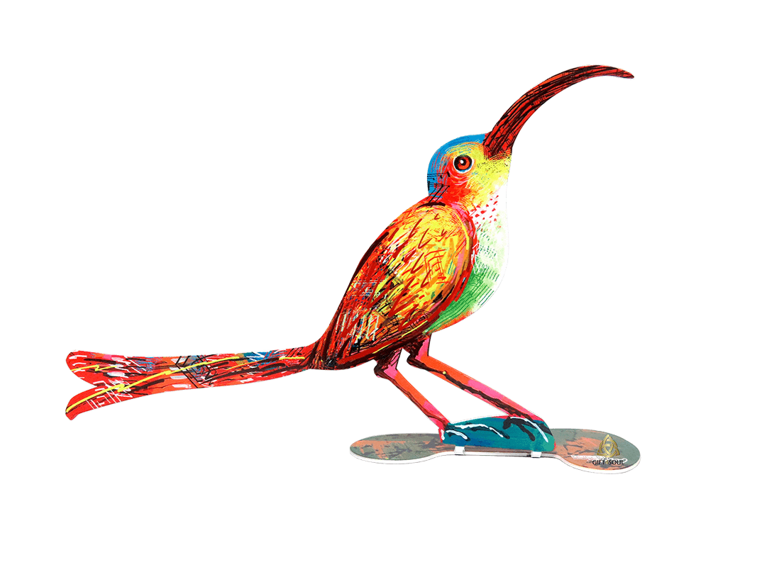  גרשטיין David Gerstein צד ב ציפור סקרנית Curious Bird