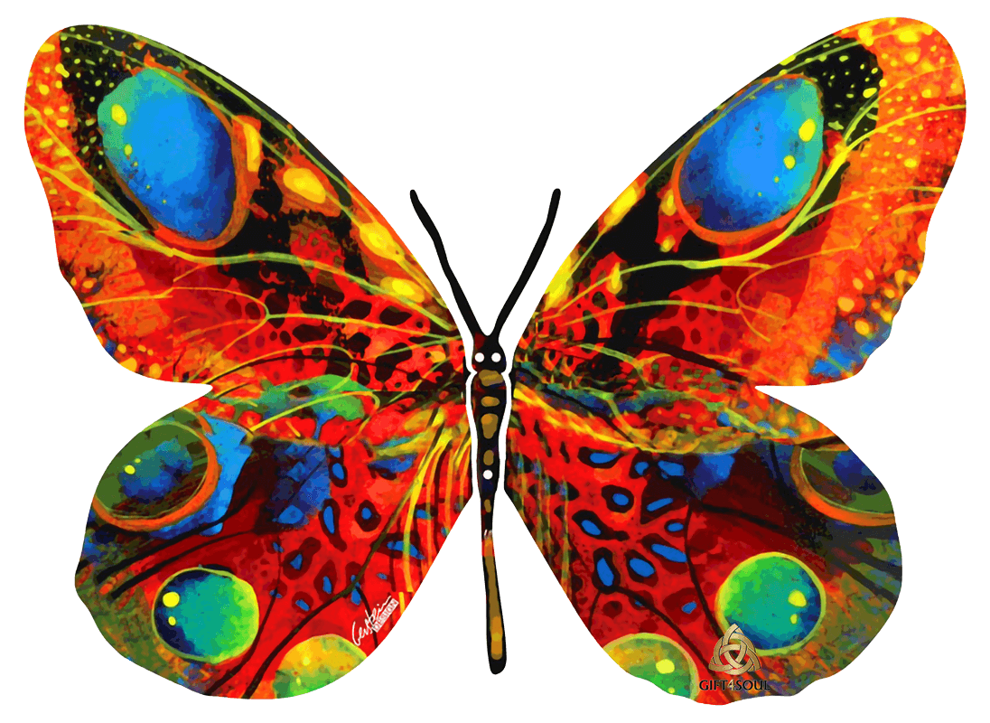  גרשטיין צד 1 דגם יצירה פרפר אלונה Alona Butterfly