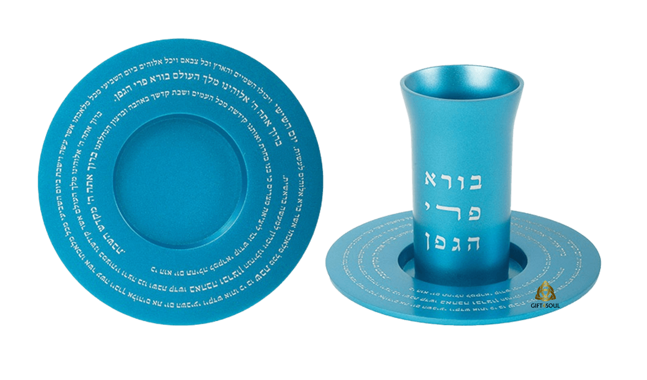 טורקיז צילום כוס וצלחת