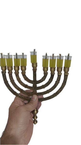  שמן מוצק כוסות שמן מוצק לחנוכה מתאימים לכל החנוכיות של נרות
