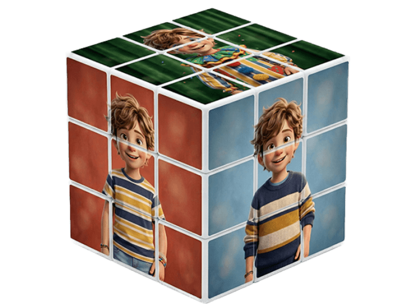  אישי על קובייה הונגרית בהתאמה אישית קובייה עם תמונות אישיות מתנה מדליקה מקורית