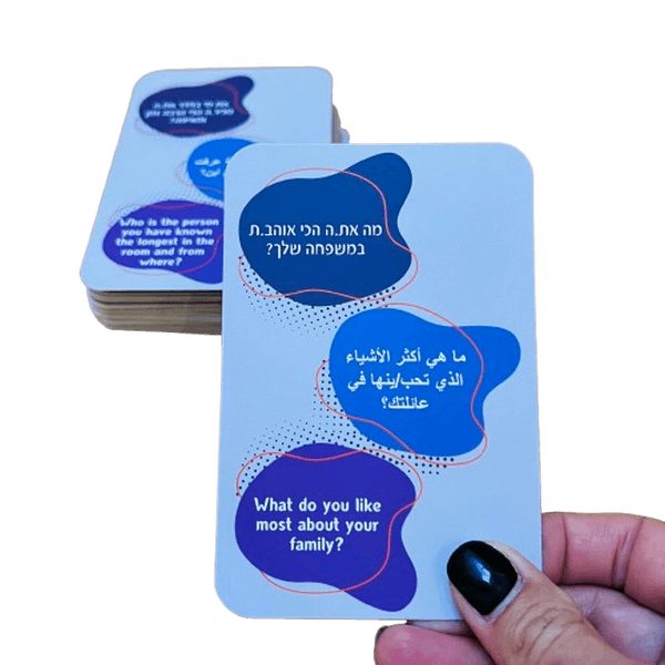  קלפי מדברים קרוב משחק לקירוב לבבות והיכרות מעמיקה למפגשים חברתיים רחי ורטהיימר קלפים