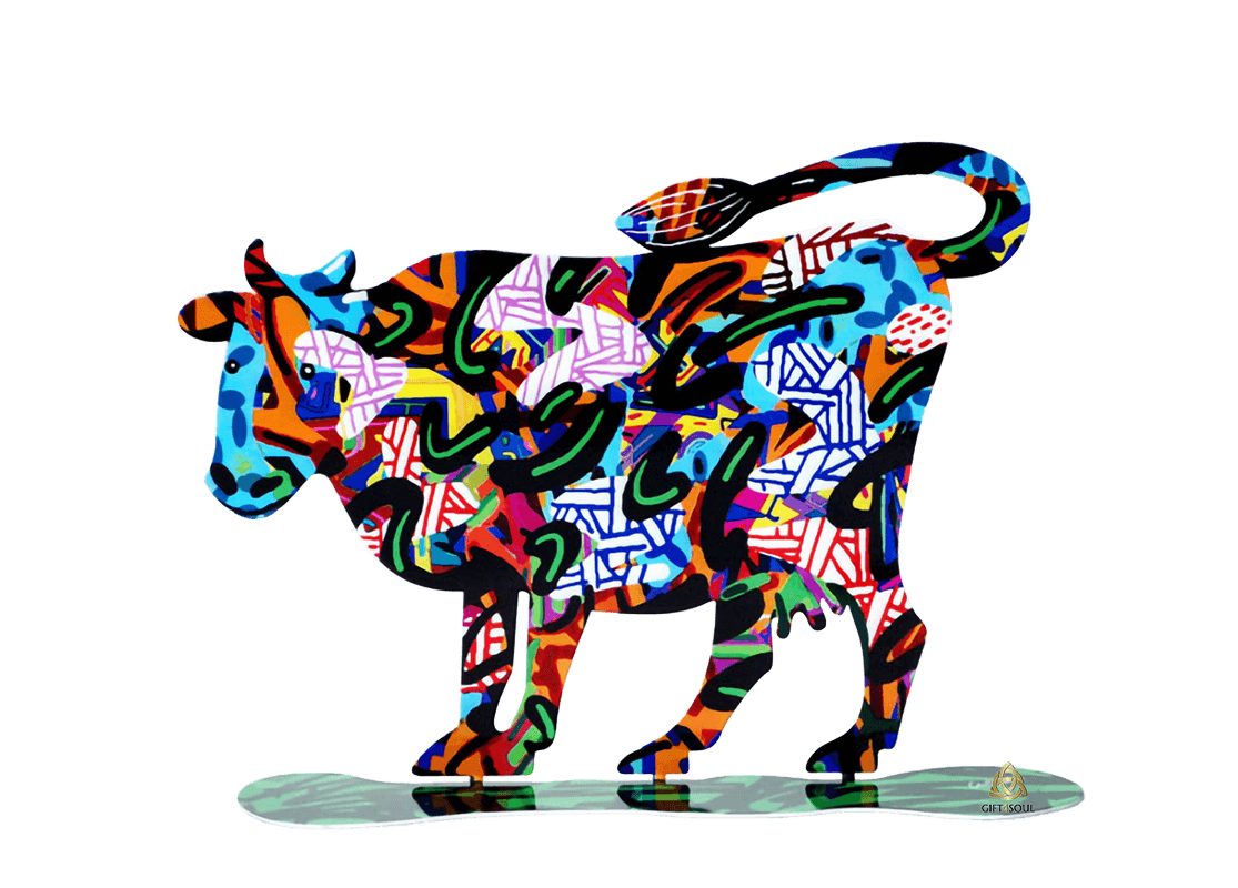  שלווה דוד גרשטיין David Gerstein יצירה Shalva Cow