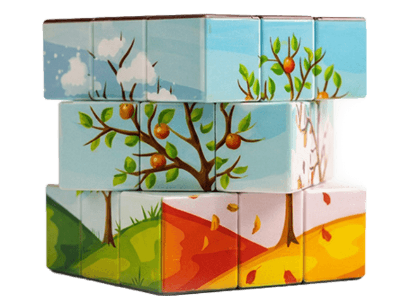  הונגרית בהתאמה אישית קובייה עם תמונות אישיות מתנה מדליקה מקורית