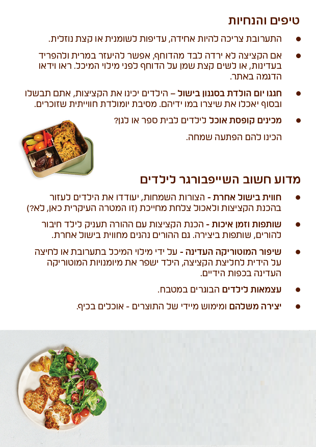  SHAPE BURGER כלי להכנת המבורגרים קציצות הנחיות המשך2