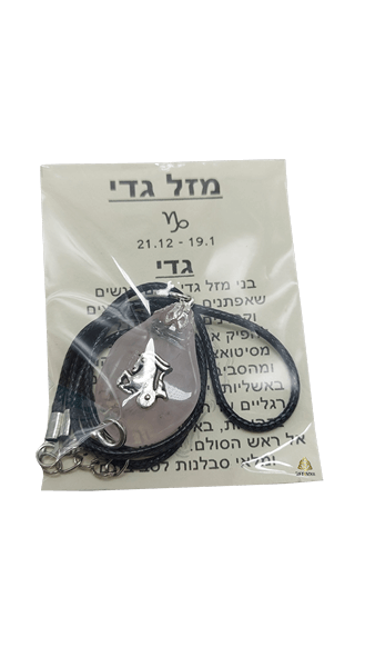  ותליון מזל בתולה עם קריסטל ובמרכז דגם מזל מוכסף AR000512VI1