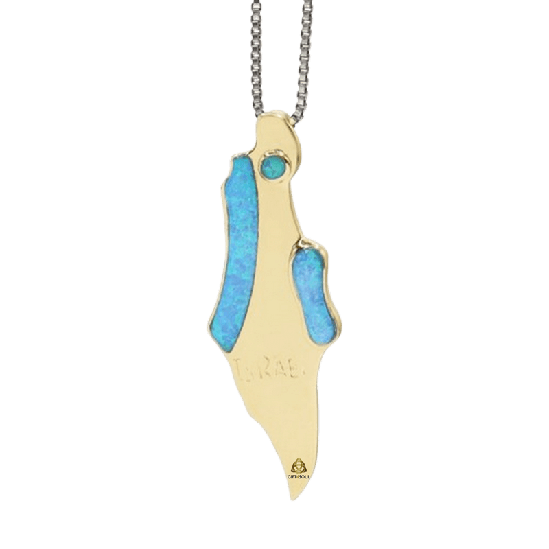  לב קטנה כסף בשיבוץ אופל לבנה לשמירה על אנרגיות חיוביותSHSA1264A