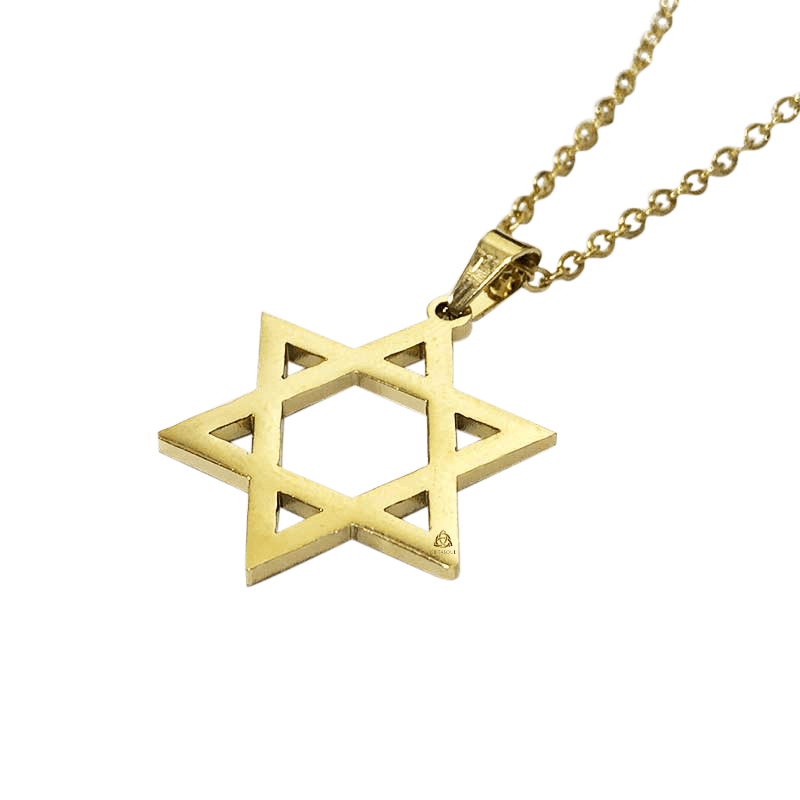שרשרת+תליון ציפוי זהב
