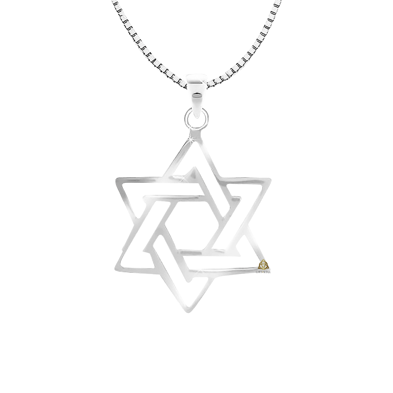 עם שרשרת