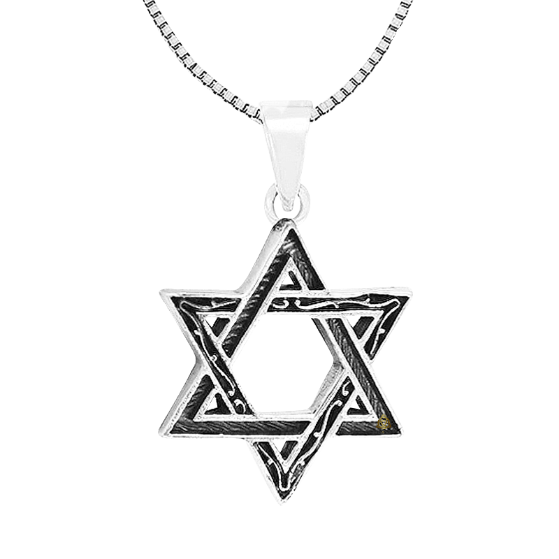 עם שרשרת
