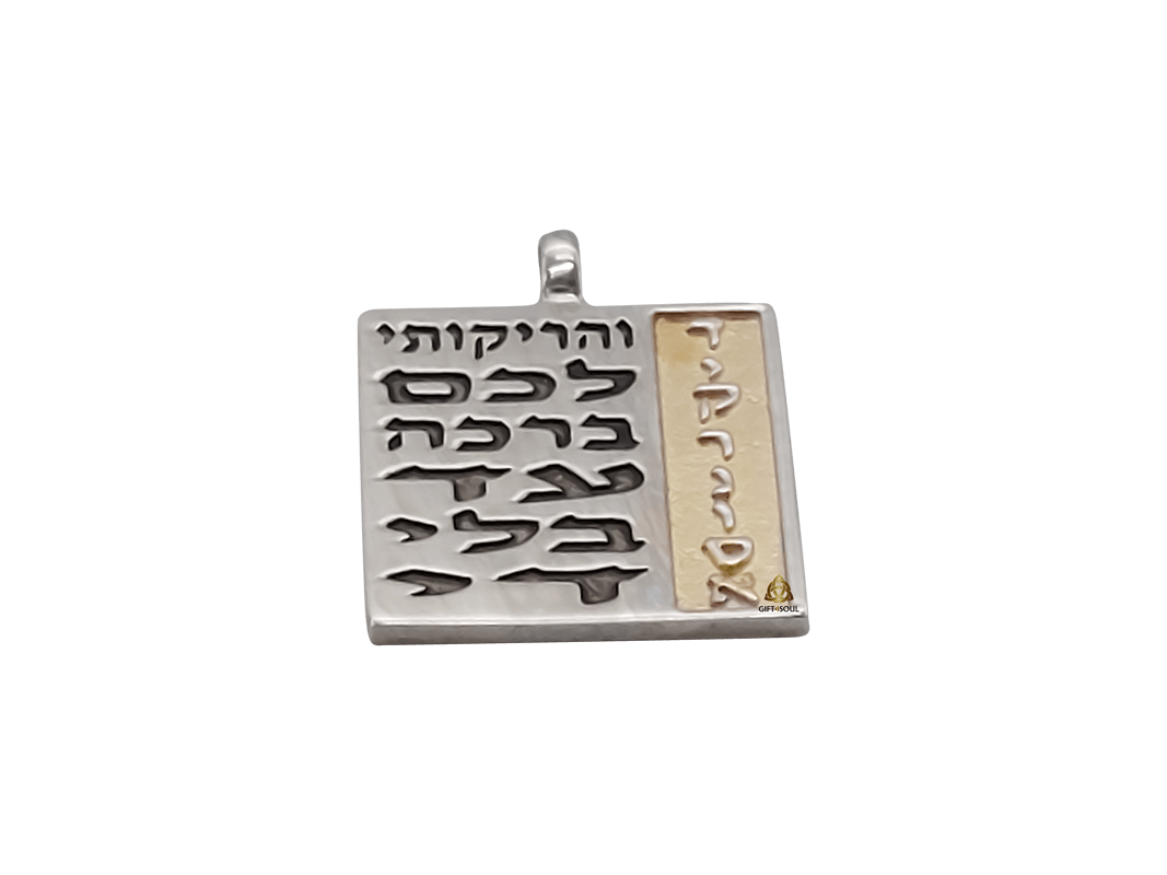  מכסף 925 בשילוב ציפוי זהב אור פניך צד קידמיPO00027A