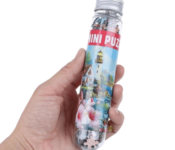 פאזל אישי במבחנה מתנה מקורית ממותגת בעיצוב אישי מתנה מדליקה לכל אירוע ללקוחות לעובדים