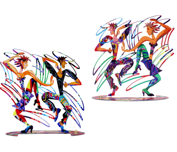 דוד גרשטיין David Gerstein דגם יצירה טוויסט Twisters סדרת רקדנים