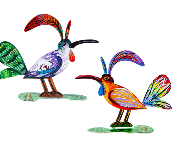 דוד גרשטיין David Gerstein דגם יצירה ציפור גאה Gay Bird