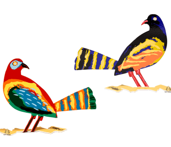 דוד גרשטיין David Gerstein דגם יצירה ציפור עכו Acre Bird