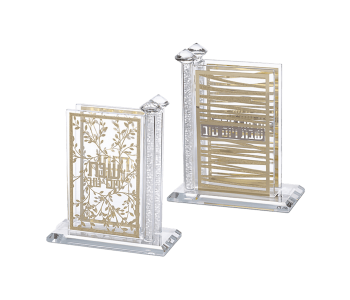 מעמד לגפרורים קריסטל עם פלקטות  לבחירה