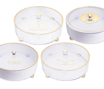 קופסא עגולה למצה שמורה אקריליק לבחירה 