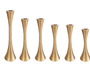 זוג פמוטים עבודת יד צורה עגולה נחושת במספר גדלים לבחירה