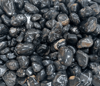 אוניקס שחור  (Black Onyx)אבן קריסטל  קמע לשמירה והגנה ונטרול אנרגיות שליליות