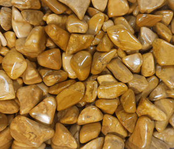 אבן קריסטל ג'ספר צהוב חיזוק מערכת החיסונית לניקוי רעלים ולהגנה מאנרגיות שליליות