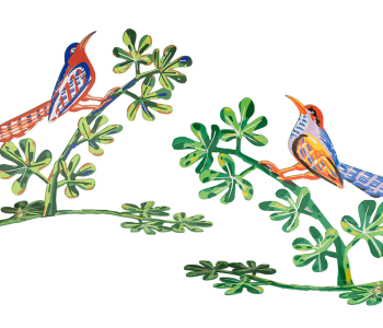 דוד גרשטיין David Gerstein דגם יצירה ציפור שיר Song Bird