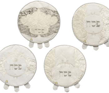 כיסוי לפסח צלחת ברכות ברוקט 3 דגמים לבחירה