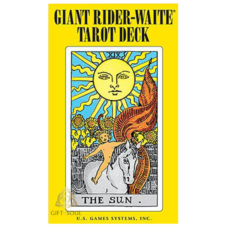 קלפי טארות ריידר ענק גרסה גדולה יותר Giant Rider-Waite Tarot Deck