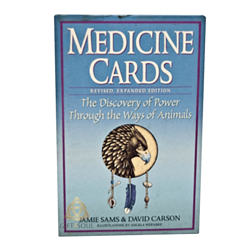 קלפי טארוט מדיסין קארדס סט קלפים וספר Medicine Cards Deck and Book Set