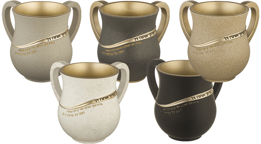 קולקציית נטלות הפולימר המהודרות מלך העולם ברכה בכל נטילה