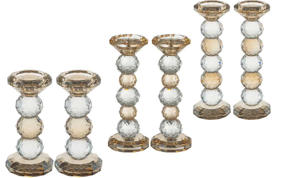 פמוטי קריסטל מעוצבים שמכניסים יוקרה ואור לכל רגע חגיגי