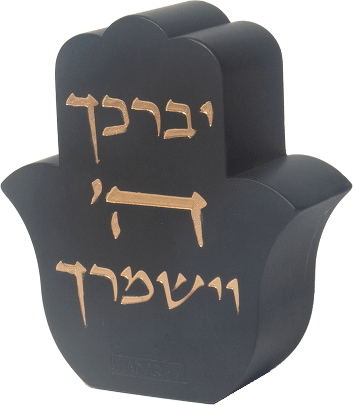 שחור חריטה מוזהבת