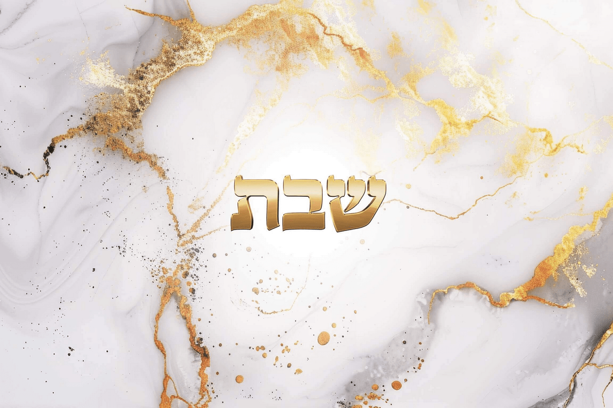 מגש חלה שיש מלכותי עם נגיעות זהב שדרו את שולחן השבת