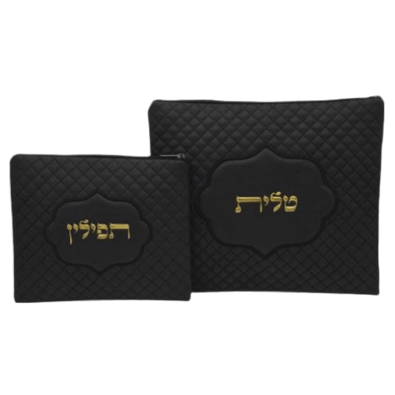 שחור כיתוב זהב 
