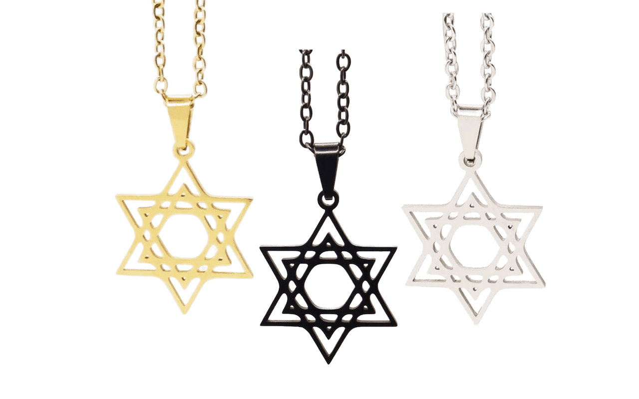 שרשרת מגן דוד סמל של זהות יופי ועוצמה