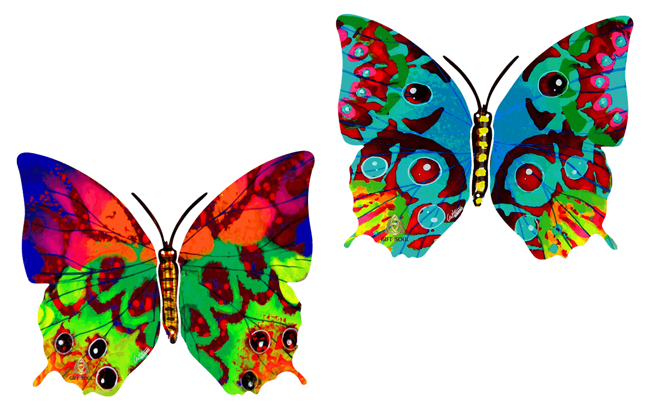 דוד גרשטיין David Gerstein דגם יצירה פרפר חוה Hava Butterfly