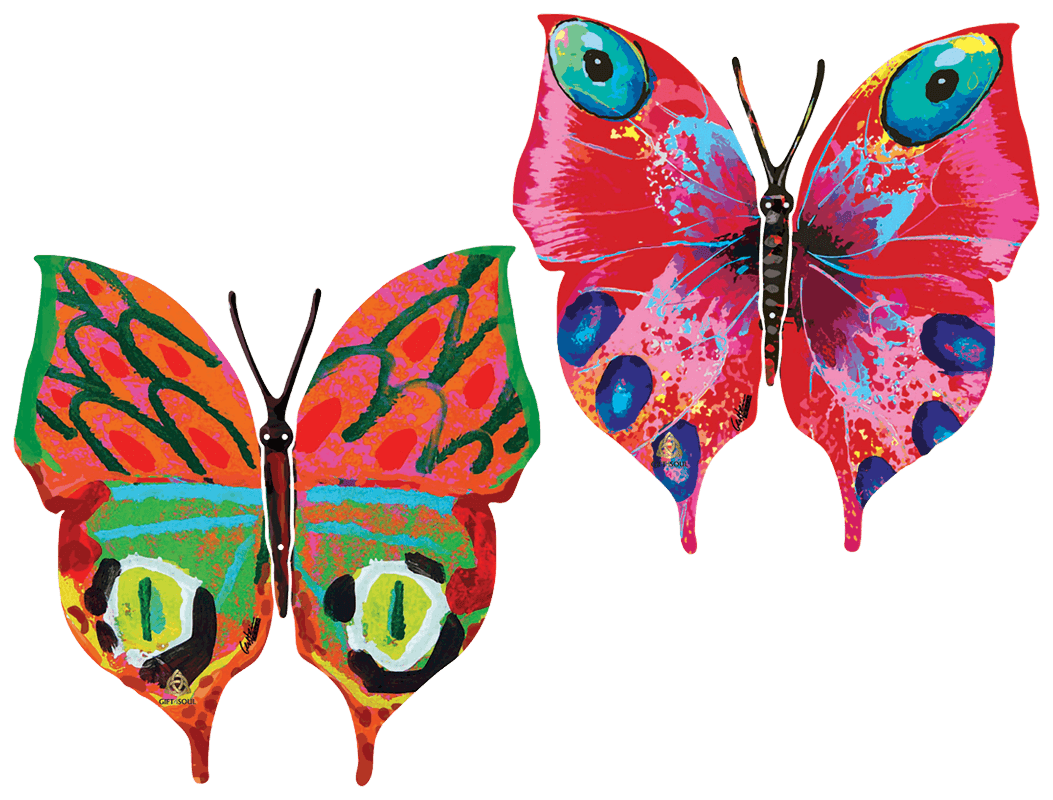דוד גרשטיין David Gerstein דגם יצירה פרפר מירב Merav Butterfly