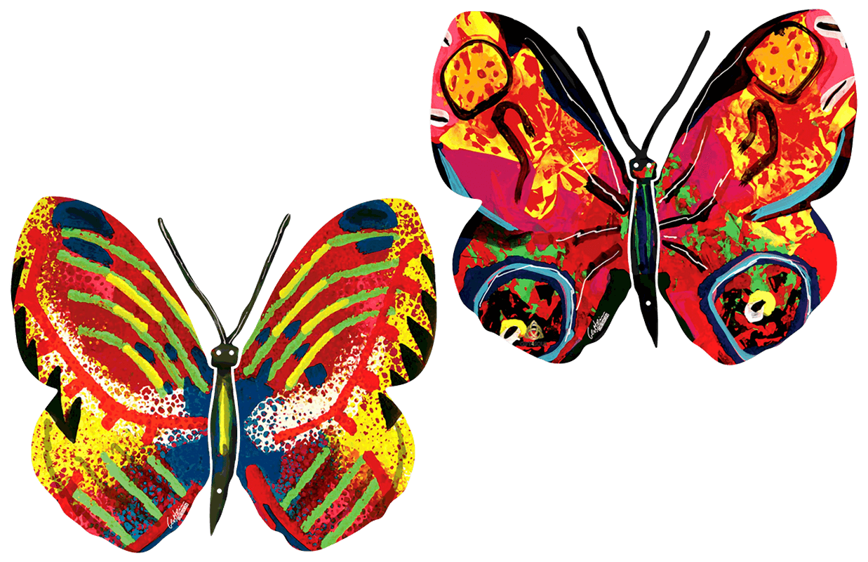 דוד גרשטיין David Gerstein דגם יצירה פרפר ציונה Tsiona Butterfly