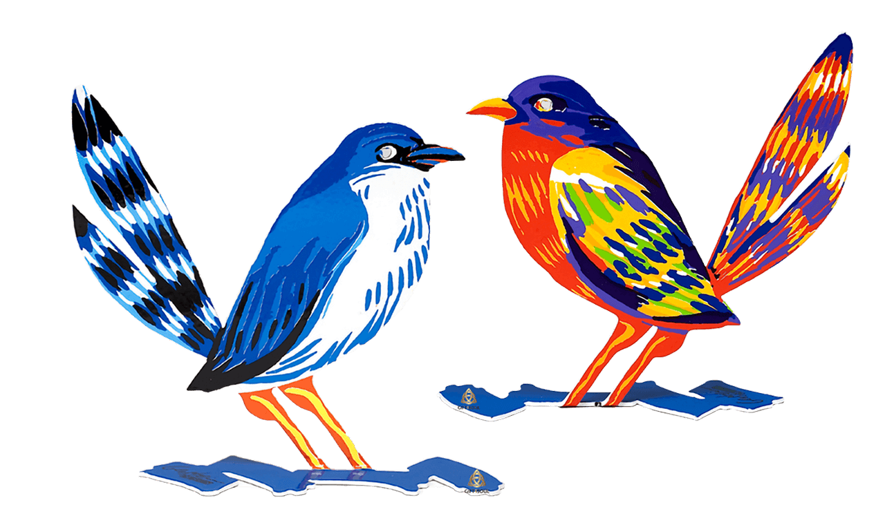 דוד גרשטיין David Gerstein דגם יצירה ציפור יפו Jaffa Bird