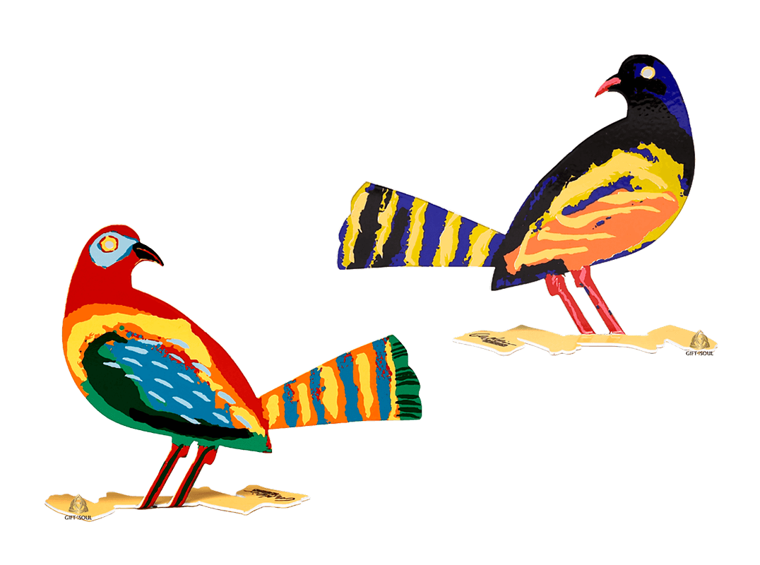 דוד גרשטיין David Gerstein דגם יצירה ציפור עכו Acre Bird