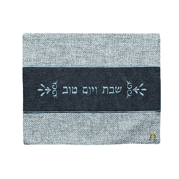 אפור ופס כחול
