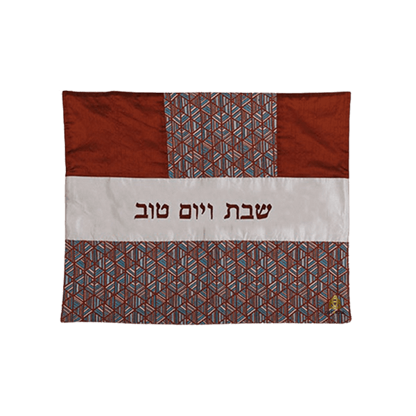 משולשים חום כחול 