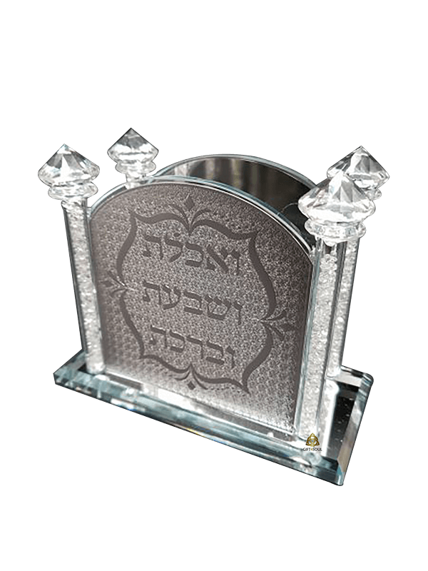  קריסטל לוחית כסף
