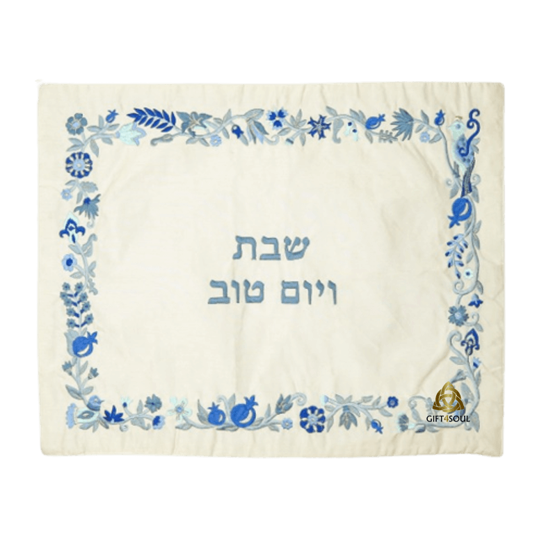 פרחים כחול