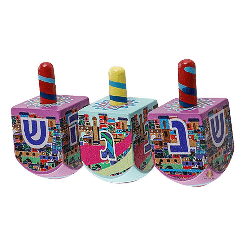 סט 50 סביבנו עץ צבעוניים נ.ג.ה.פ ירושלים